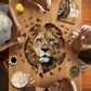 E11Even, Llc Madd Capp Puzzles - I Am Lion - 300 Pieces - Animal Shaped Jigsaw Puzzle (6016)