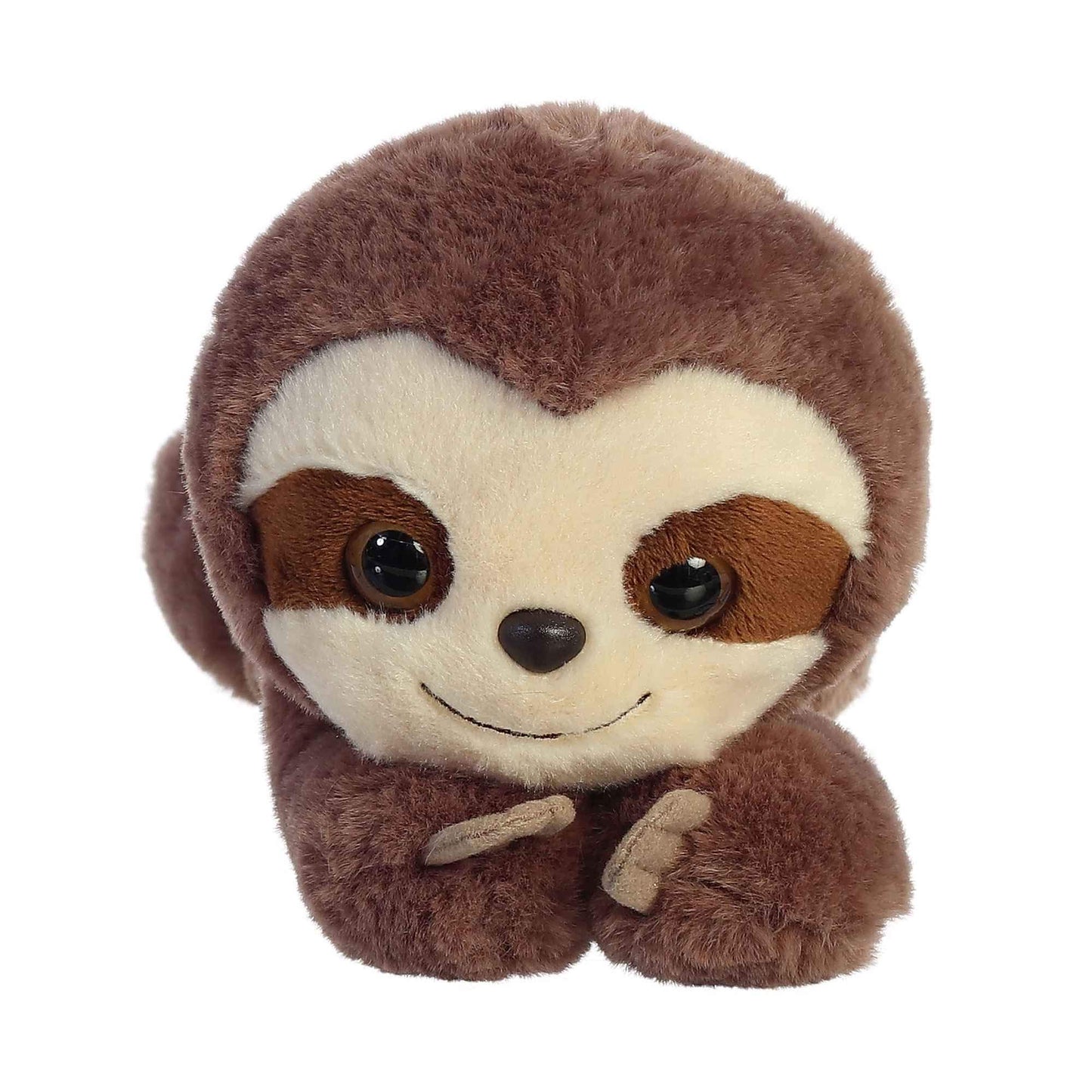 Aurora Adorable Flopsie Smiles Sloth Stuffed Animal - Playful Ease - Timeless Companions - Brown 12 Inches