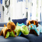 Pillow Pets Blue Triceratops 18 Stuffed Animal Plush Toy - Soft Dinosaur Toy for Kids, 1 Count