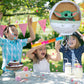 Unique Star Wars The Child Pull String Party Pinata, 17.5'. X 21.5', Multicolor
