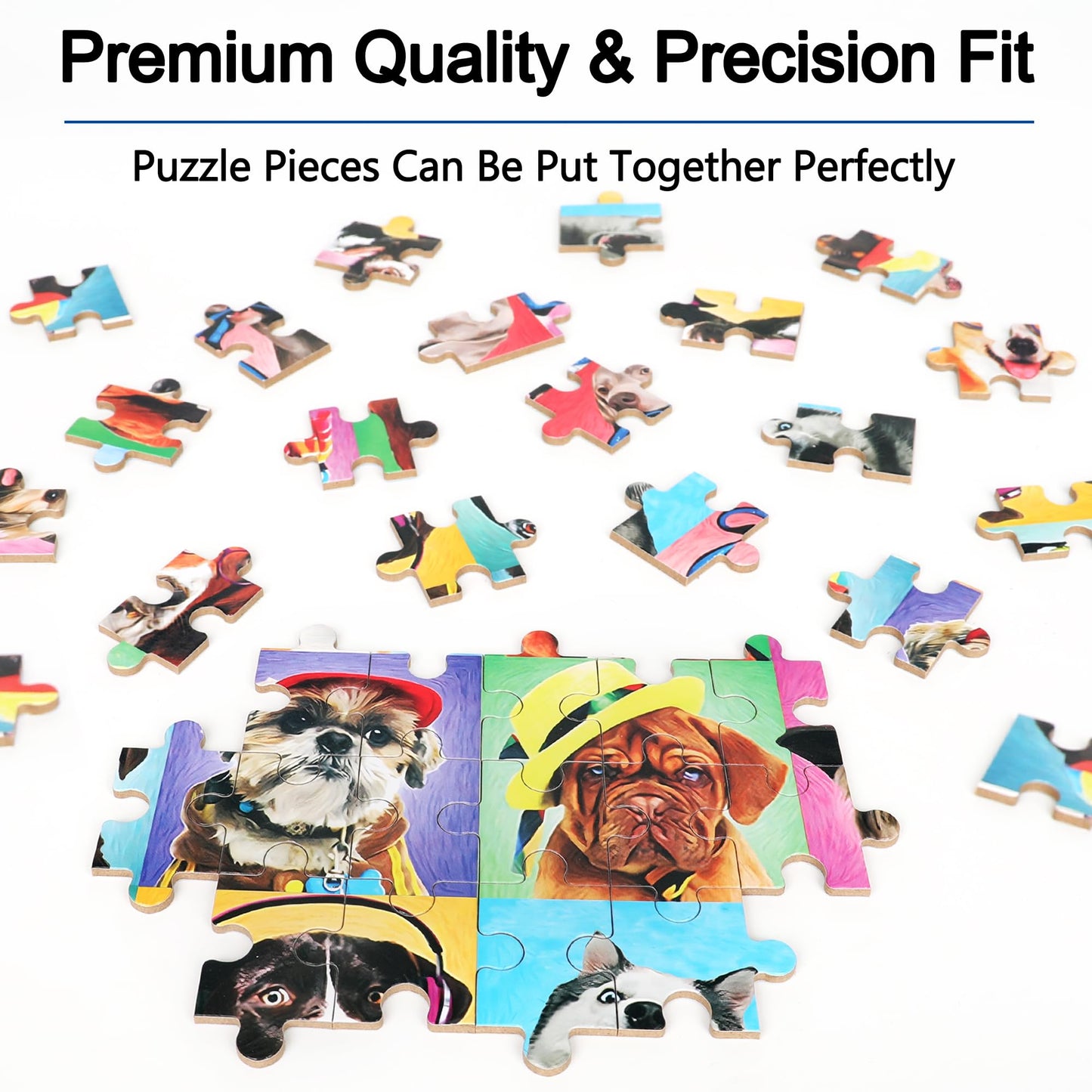 Lelemon Puzzles For Kids Ages 4-8,Mermaid 100 Piece Puzzles For Kids,Educational Kids Puzzles Ages 6-8 Jigsaw Puzzles In A Metal Box,Cool Puzzles Toys Puzzle Games For Girls And Boys