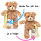 Jolitee Bear With Broken Leg Gifts Kids, Get Well Gifts For Kids With Broken Leg, Teddy Bear With Crutches For Surgery
