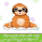 The Learning Journey: My First Big Floor Puzzle - Sleepy Sloth - Puzzles For 2 Year Olds - Award Winning Toys