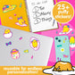 Gudetama The Lazy Egg Puffy Sticker Playset