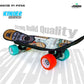 Jaspo Power Kids Skateboard for Beginners Boys & Girls (6 Years & Above) (Power Kids Junior 18  x 6 (Boys)) Vinyl, Black