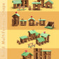 SainSmart Jr. Wooden Log Cabin Building Toy Set, 300 PCS STEM Kit for Toddlers, Brown, Model 20-353