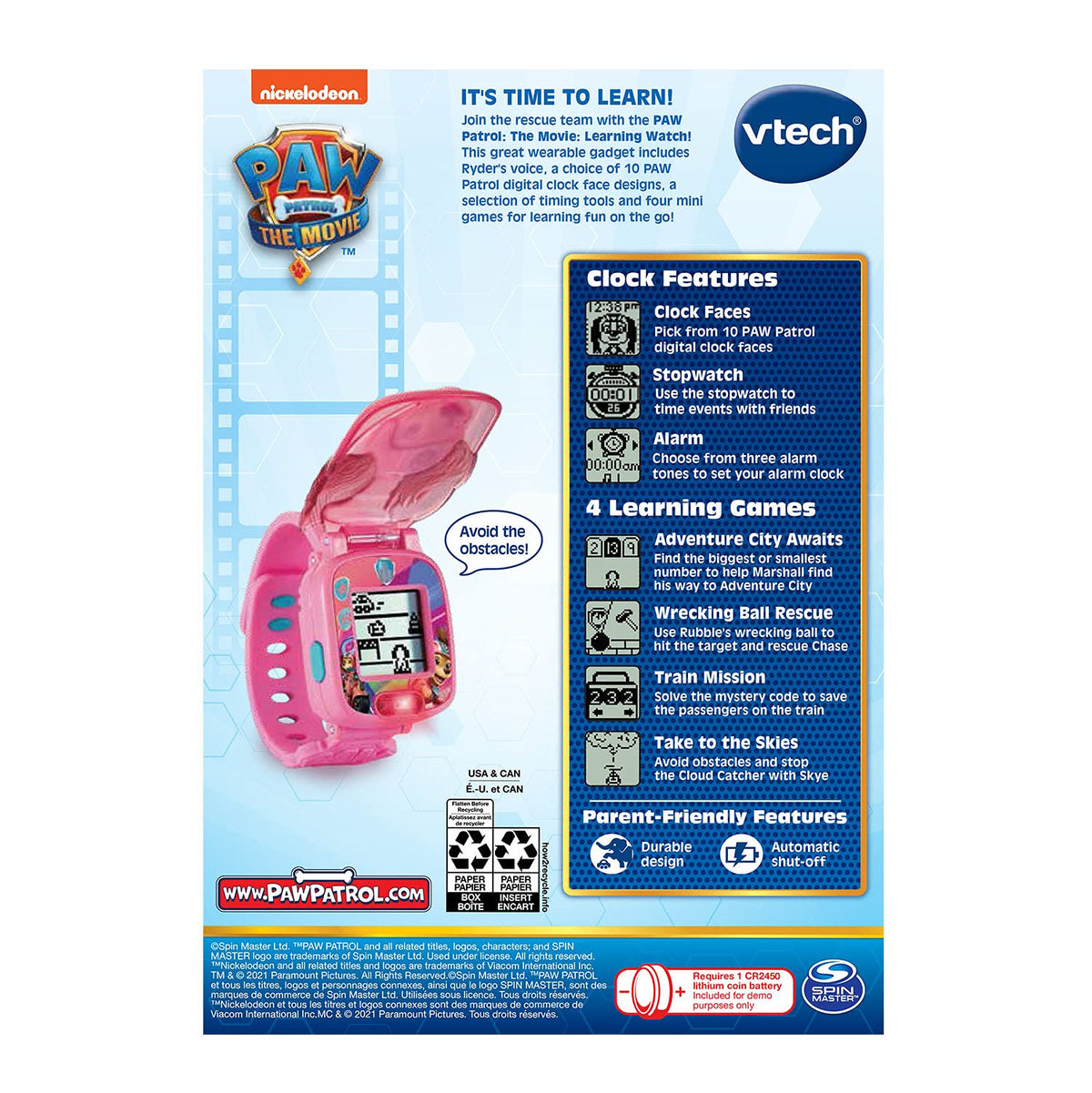 PAW Patrol - Liberty Smart Learning Watch