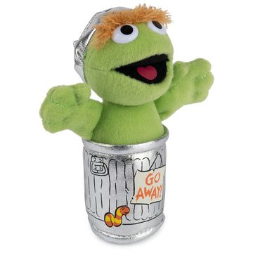 Enesco Sesame Street 5'' Oscar The Grouch Beanbag Gund Plush