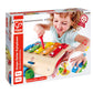 Hape E0334 Shape Sorter Xylophone & Piano - Multicolor Wooden Instrument Toy for Kids, 9.8x3.1x7.8 inches