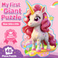 Zizz Unicorn Floor Puzzles For Kids Ages 3-5, 4-8 Years Old - Giant 48 Pieces Jigsaw Puzzles For Kids Ages 4-6 - Unicorn Toys Fo