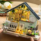 Cuteroom Miniature House Kits For Adults, Mini Dollhouse Wooden Furniture Kit, Diy Craft Kits Creative Room Tiny House For Decor