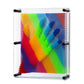 E-Firstfeeling 3D Pin Art Toy Extra Large 10' X 8' Pin Art Board Pin Impression Sculpture Toy For Kids Adults Hand Mold Board Toy (Transparency Multicolour)