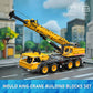 Mould King 17058 City Mobile Crane Truck Toy Building Set  Construction Vehicle Model Blocks Kit for mature-themeds  Toys Gifts for Kids Children  Playset for Boys and Girls Ages 8+(997 Pieces)