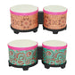 Bnf 5 And 6 Bongo Drum Set Practical Bass Drum For Professionals Children Kids Orange Musical Instruments & Gear | Percussion 