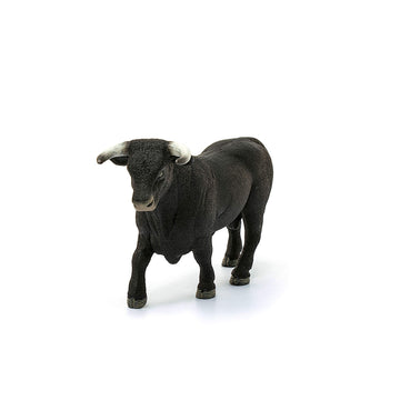 Schleich Farm World, Animal Toys For Boys And Girls 3 And Above, Black Bull Cow Toy Figurine, Ages 3+, Multicolor, 3.5 Inch