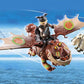 Playmobil Dragon Racing Set - Fishlegs & Meatlug, Multicolor, Standard Size, Model 70729, Plastic