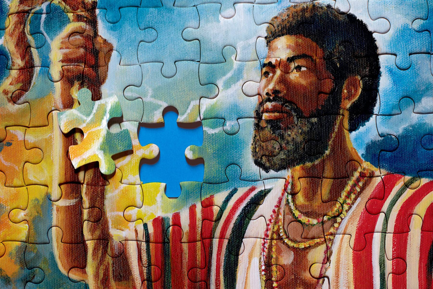 African American Expressions - 500-Piece Jigsaw Puzzle - Inspirational Black Art, Premium Quality For Relaxation And Reflection