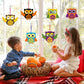 Fennoral 12 Pack Fall Craft For Kids Owl Craft Kits Make Your Own Owl Foam Stickers Diy Arts And Crafts For Boys Girls Art Activ