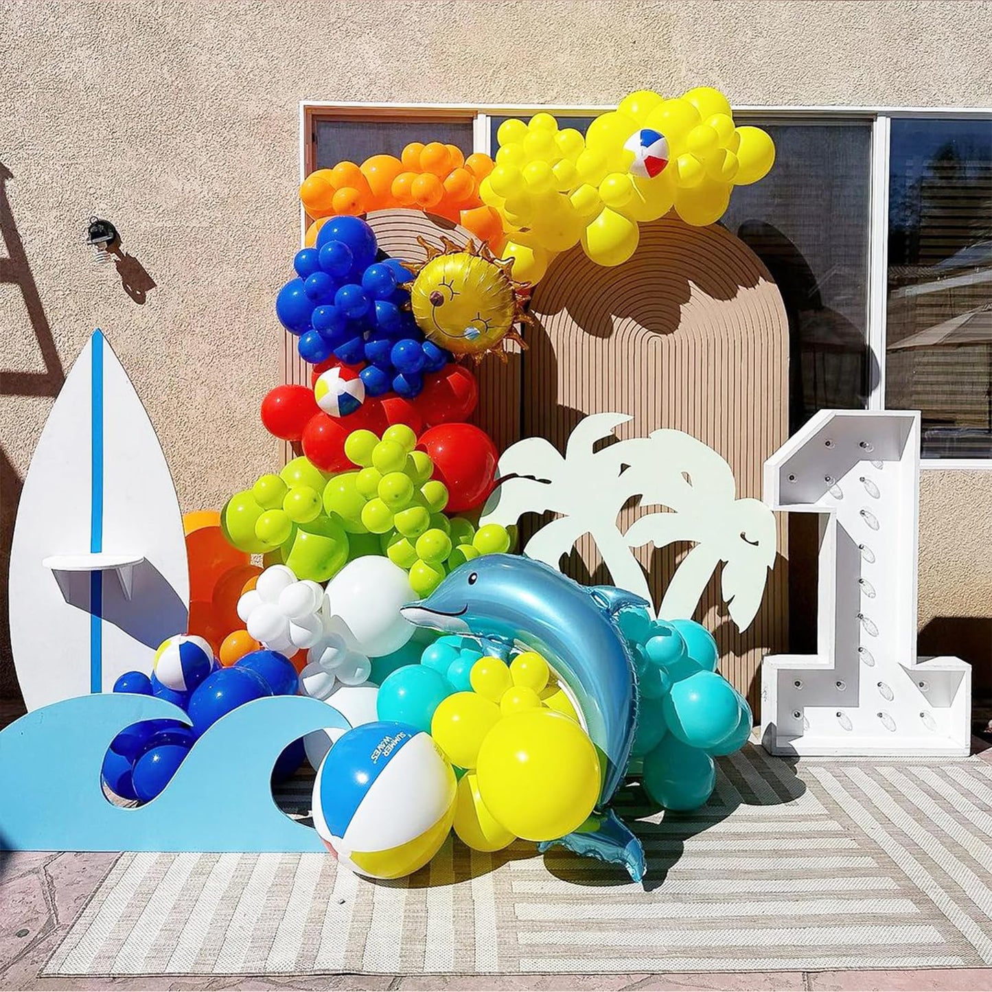 Nisocy Royal Blue Latex Balloon Arch Garland Kit, 102Pcs 18In 12In 10In 5In For Baby Shower Graduation Birthday 4Th Of July Inde