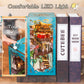 Cutebee Diy Book Nook Kit For Adults, Diy Wooden Miniature House Dollhouse Kit Ancient Chinese Landscapes Bookshelf Insert Decor
