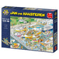 Jumbo, Jan Van Haasteren - The Locks, Jigsaw Puzzles For Adults, 1000 Piece
