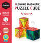 Cubendi Geometric Origami Puzzle - Infinity Fidget Cube, Magnetic with 48 Rare Earth Magnets, Twist Color, Model CB01TW