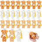 Sotiff 24 Pcs Mini Graduation Bear Plush Gift Stuffed Animal With Cap Gift For Her For Him, Class Of 2025 Graduation Present For