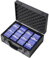 D Dacckit Toploader Storage Box With Card Dividers For 3'' X 4'' 35Pt Rigid Card Holders For Trading Cards & Sports Cards Compat