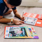 Melissa & Doug PAW Patrol Scratch Art Pad - Marshall Colour Reveal Travel Activity Pad