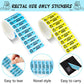 Epakh 400 Pieces Prank Stickers Funny Gag Pranks Gifts For Prank Stuff And Practical Jokes (Yellow, Blue)