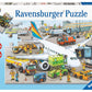 Ravensburger Busy Airport 35 Piece Jigsaw Puzzle for Kids - Engaging, Anti-Glare, Perfect Fit, White, Model 08603