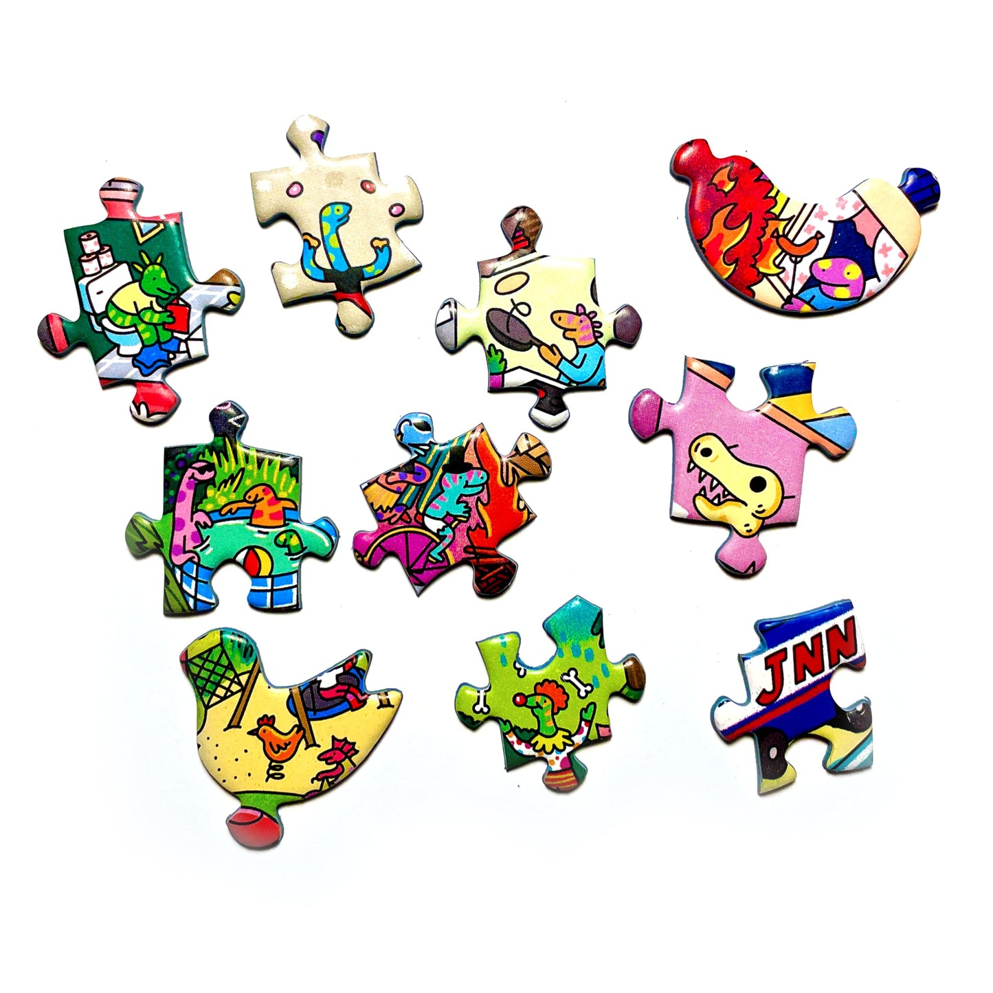 Big Rock City • 1000-Piece Jigsaw Puzzle From The Magic Puzzle Company • Series Four