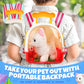 Smilesskiddo Meow Kitty Toys For Girls - Electronic Walking Cat With Animated Walking Wag Tail, Storage Cage And Accessories, In