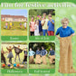 Cwlakon 6 Pack Large Burlap Potato Sack Race Bags For Kids Adults, Field Day Family Reunion 4Th Of July Easter Halloween Game, O