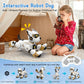 Hbuds Robot Dog Toys For Kids, Remote Control Dog Robot, Voice & Touch Control, Programmable Interactive Robotic Puppy Toy, Sing, Dance, Rechargeable Robo Pet For Boys Girls Ideas