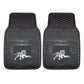 FANMATS 12923 Jackson State Tigers 2-Piece Heavy Duty Vinyl Car Mat Set, Front Row Floor Mats, All Weather Protection, Universal