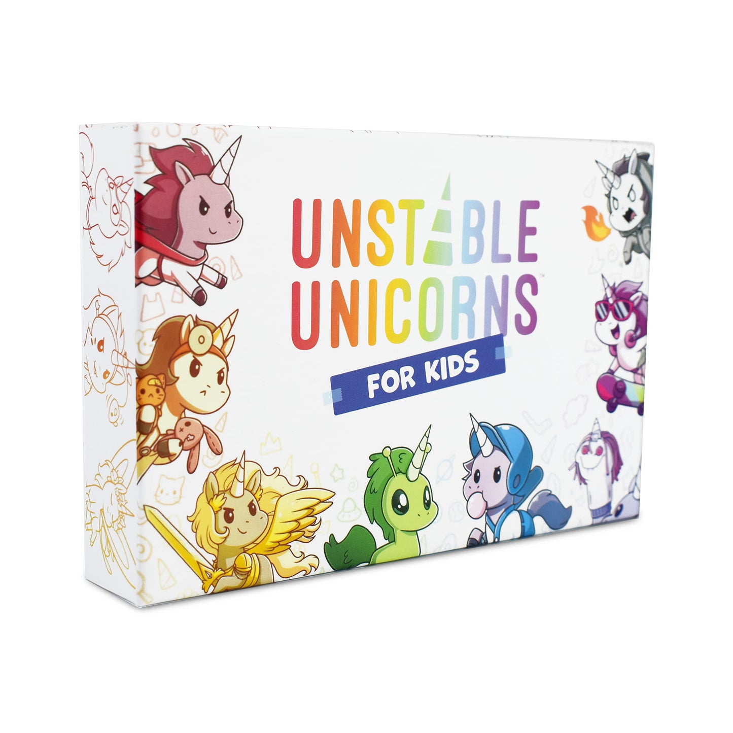 Unstable Games Unstable Unicorns Kids Edition Card Game - Multi-color, One Size, Model TEE6063UUBsG1