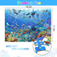 Puzzles For Kids Ages 4-8 6-8 8-10 Year Old - Underwater Scene - 100 Pieces Jigsaw Puzzle For Kids Learning Educational Puzzles For Boys Girls (With Sturdy Box)