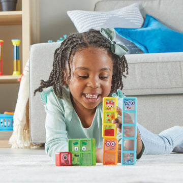 Hand2Mind Numberblocks One To Five Sensory Bottles, Numbers For Toddlers, Counting Toys, Calming Sensory Toys, Calm Down Corner Supplies, Social Emotional Learning, Easter Basket Stuffers For Kids