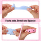 Mr. Pen Squishy Toys, 12 Pack, Assorted Colors, Rubber Stress Relief Mini Squishes for Kids, Model UT12
