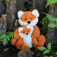 Apricot Lamb Toys Plush Yellow Fox Stuffed Animal Soft Cuddly Perfect For Child (Orange Fox,12 Inches)