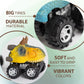 TOYLI 6 Pack Pull Back Dino Cars - Dinosaur Car Toys for Kids, Dinosaur Car, Pull Back Dinosaur Cars 6 Pack