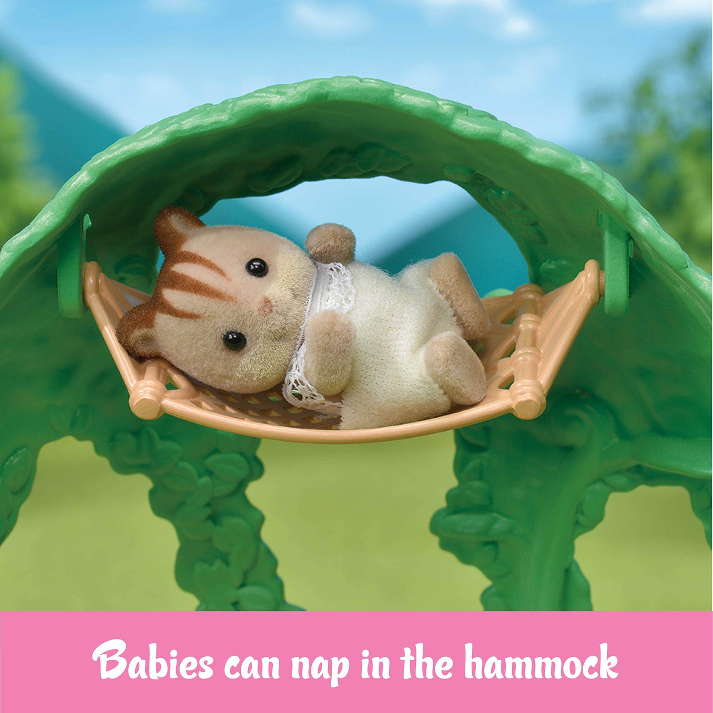 Calico Critters Baby Tree House Playset - Green, One Size, Plastic, Model CC1791