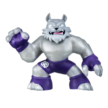 Goo Jit Zu Heroes of Goo Jit Zu Crunchy Wolf Action Figure - Wolfpain, Multicolor, Model 41025