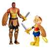 Moose Toys Space Jam: A New Legacy - 2 Pack - On Screen Team Up - Lebron James (large online retailer) & Lola Bunny (Wonder Woman)  Multicolor  (14624)
