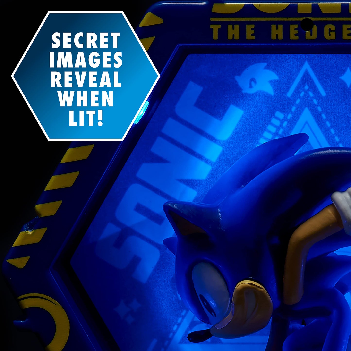 WOW! PODS Sonic The Hedgehog Light-Up Bobble-Head Figure, Blue, 1 Pack, Official Sega Merchandise for Ages 5+