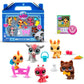 Littlest Pet Shop Farm Besties Collector Set - Gen 7 Bobble Head Pets #56-60, PVC Imagination Toy for Kids 4+