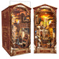 Criolpo Book Nook Kit - Diy Doll House Wooden Miniature House Kit, Book Nook Miniature Kit For Adults Teens, 3D Wooden Puzzle Bo