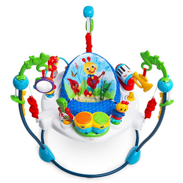 Baby Einstein Neighborhood Symphony Activity Jumper, Lights & Melodies, 1 Count, Unisex, Max Weight 25 lbs, Model 10504-1