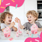 JOYIN Strawberry Milk Cow Slime - Soft, Non-Sticky, Mess-Free, Stress Relief Butter Slime Toys for Kids Classroom Reward, Boys a